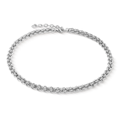 Collana Mesh Chain Classic argento
