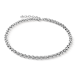 Collana Mesh Chain Classic argento