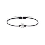 Fine Edition Bracciale Signature nero-argento