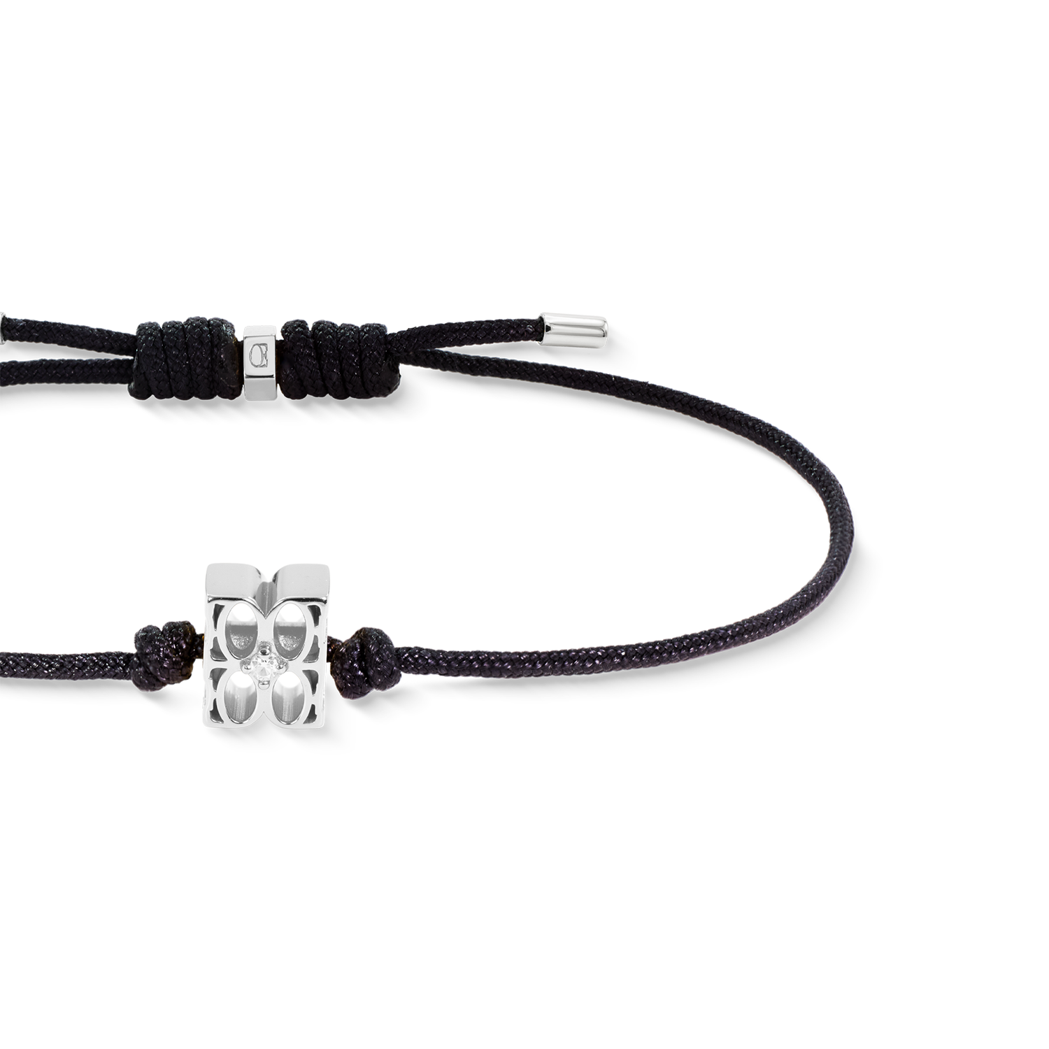 COEUR DE LION Fine Edition Bracciale Signature nero-argento – Anteprima