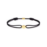 COEUR DE LION Fine Edition Bracciale Radiant nero-oro – Vista frontale