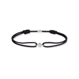 Fine Edition Bracciale Brilliant nero-argento