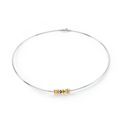 ELEMENTS Collection collana rigido bicolore