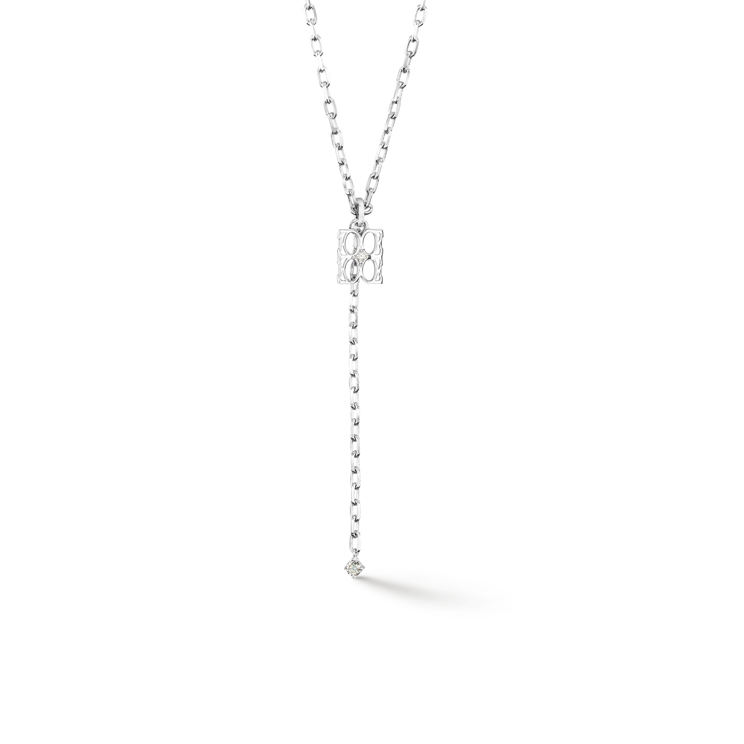 SIGNATURE Collection collana Y-style argento