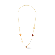 STATION Collection collana oro-rosso