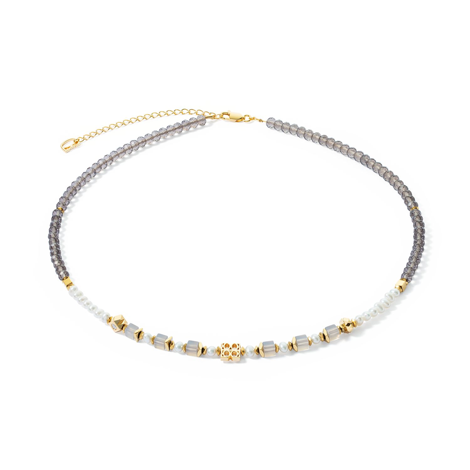 ICONIC Collection Classic Signature collana oro-taupe
