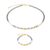 ICONIC Collection Classic Signature collana oro-taupe