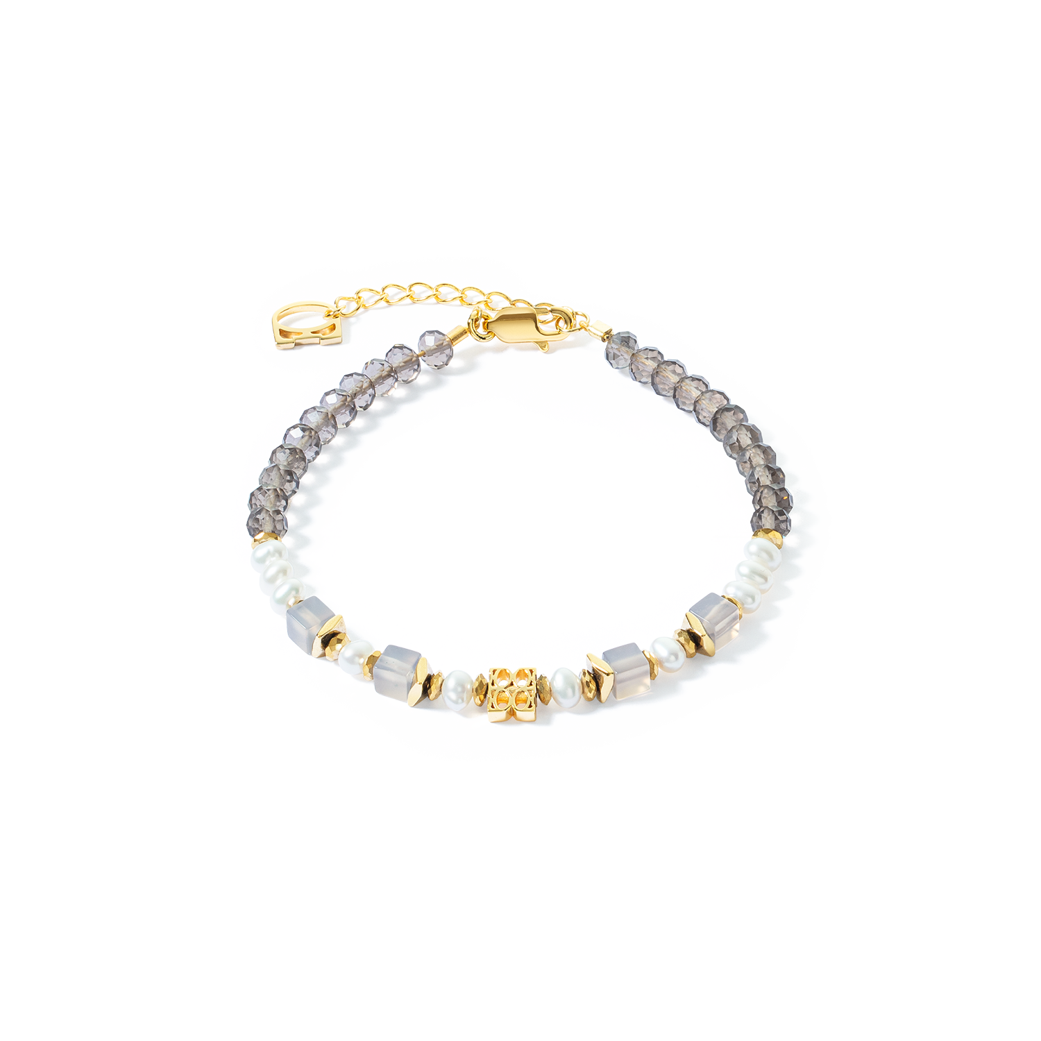ICONIC Collection Classic Signature bracciale oro-taupe