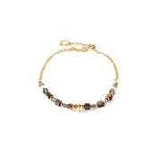 ICONIC Collection Spike bracciale oro-marrone