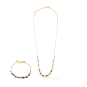 ICONIC Collection Spike bracciale oro-marrone