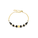 ICONIC Collection Bracciale Spike oro-nero
