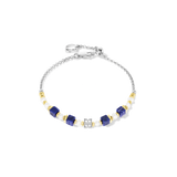 ICONIC Collection Bracciale Signature argento-blu