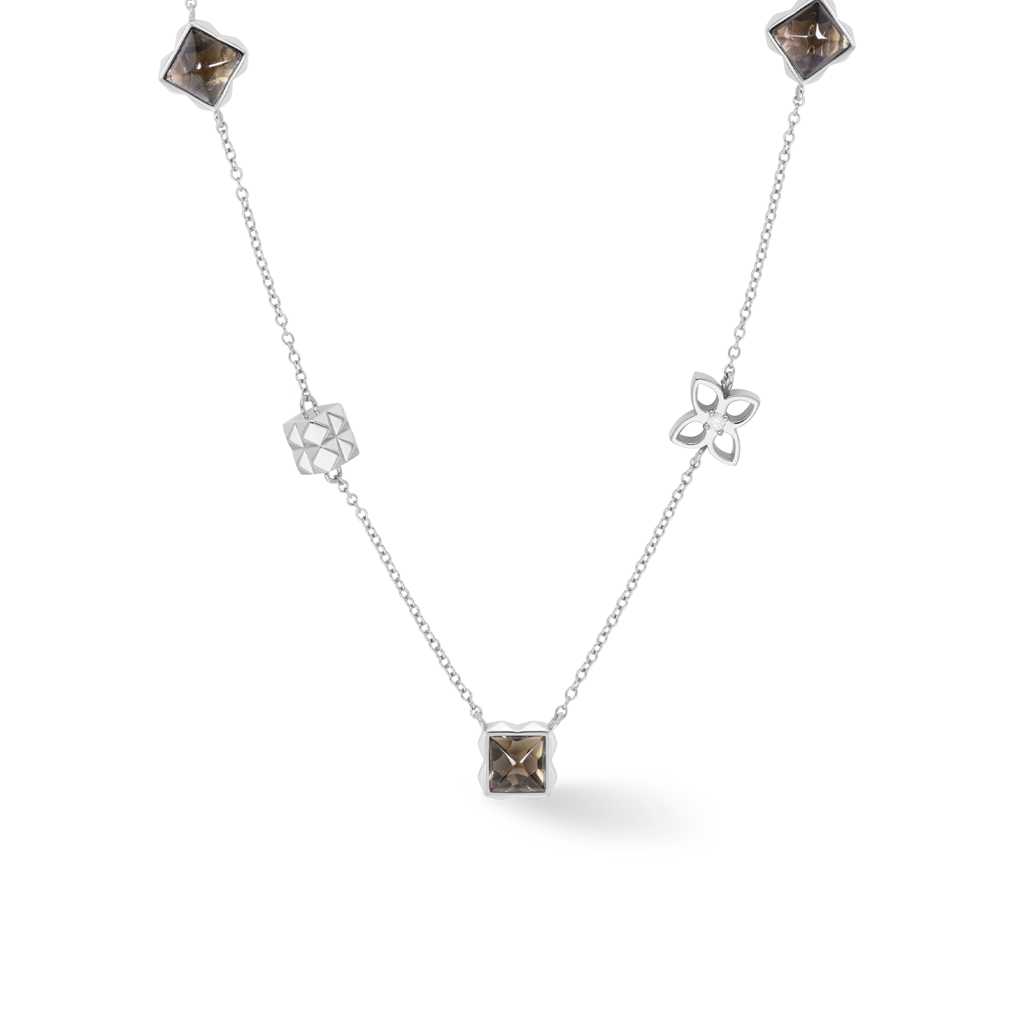COEUR DE LION STATION Collection Collana Slider grigio-argento – Anteprima