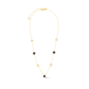 COEUR DE LION STATION Collection Collana Slider nero-oro – Vista frontale