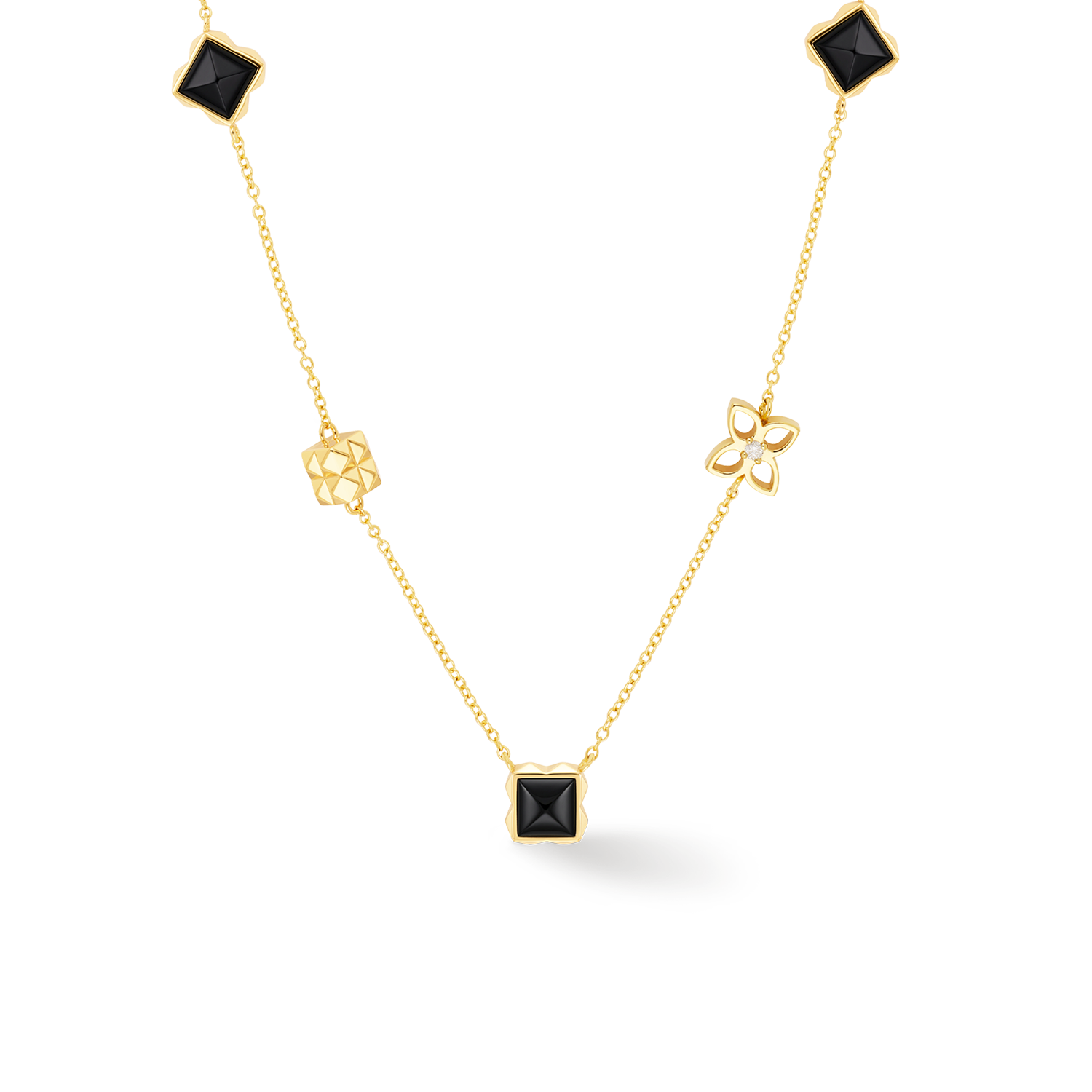 COEUR DE LION STATION Collection Collana Slider nero-oro – Anteprima