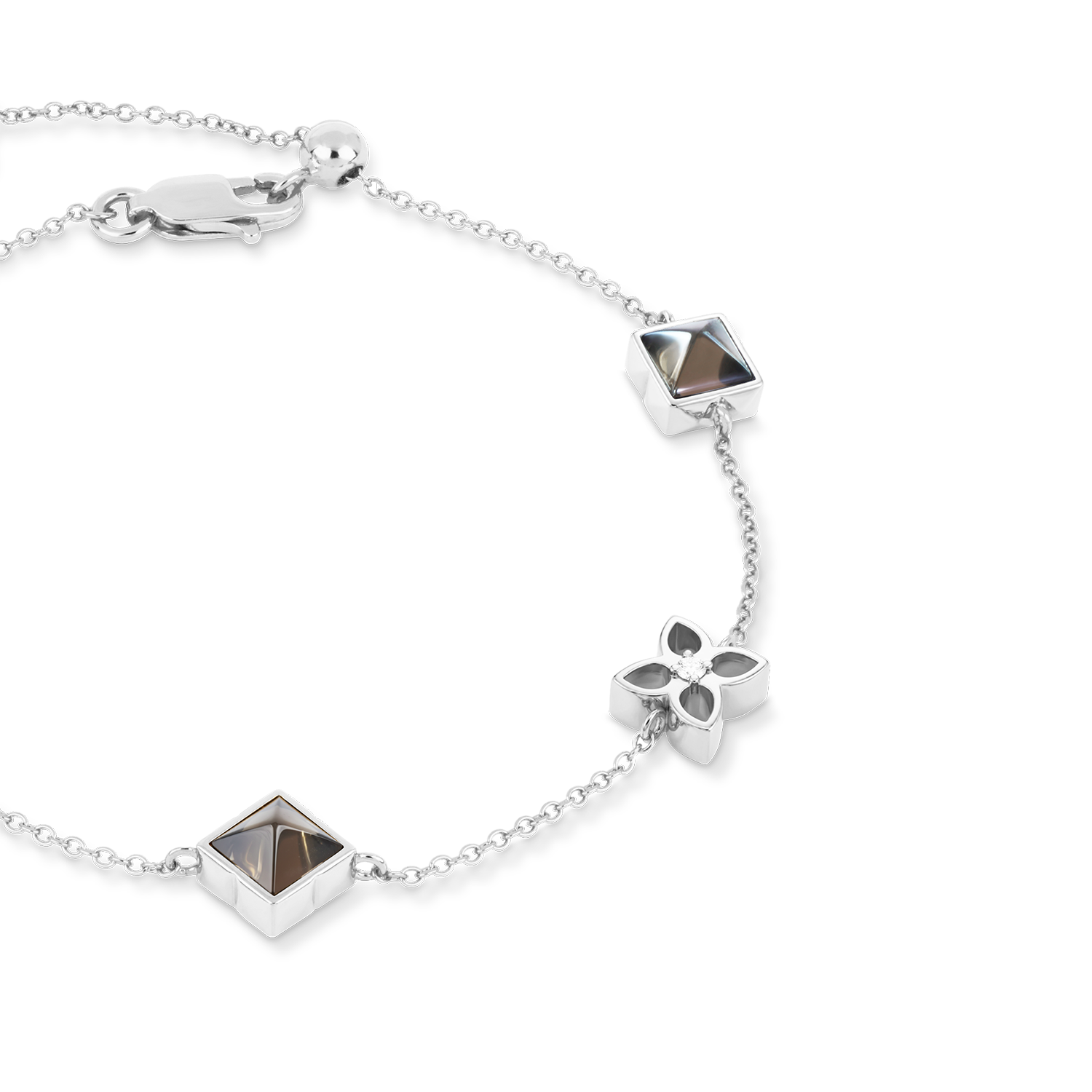 COEUR DE LION STATION Collection Bracciale Slider grigio-argento – Anteprima