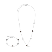 COEUR DE LION STATION Collection Bracciale Slider grigio-argento – Foto set