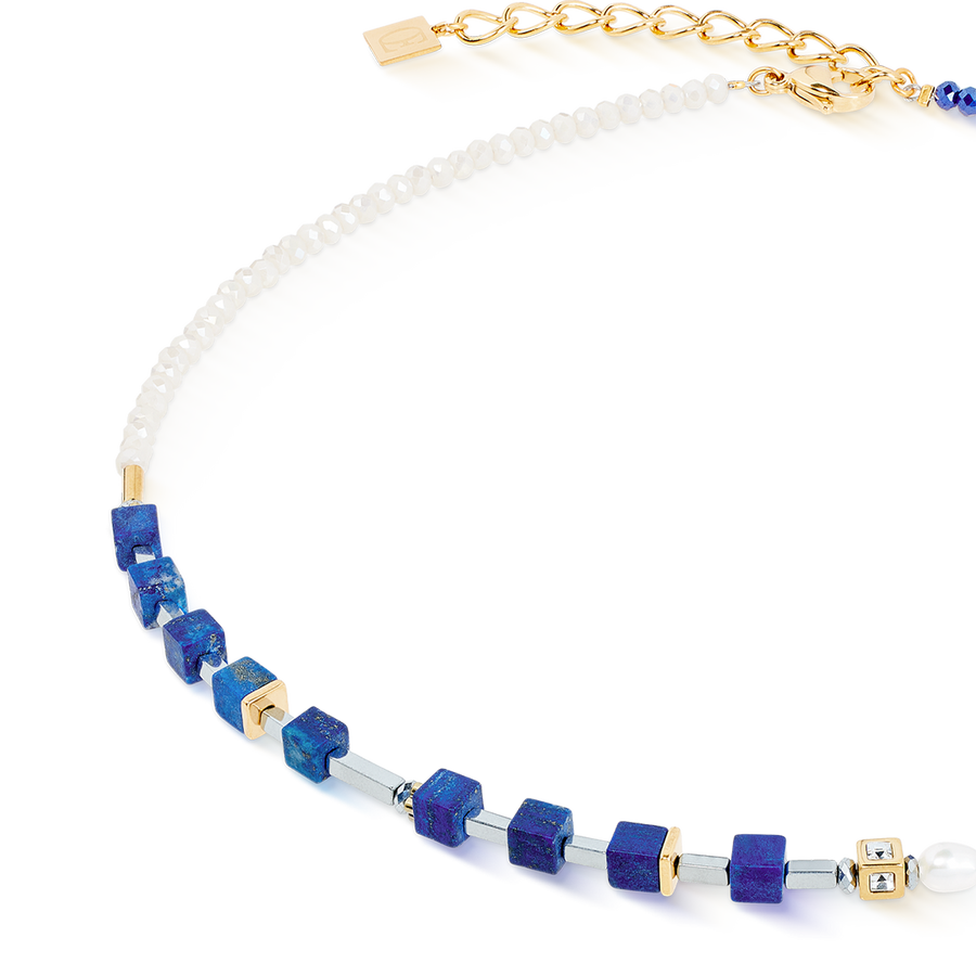 Collana Princess Fusion Pearls lapislazzuli