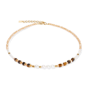 Collana Cosmic Pearls deep oro