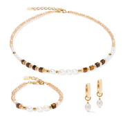 Collana Cosmic Pearls deep oro