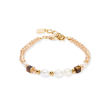 Bracciale Cosmic Pearls deep oro