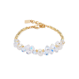 Bracciale Dancing Crystals & Pearls oro