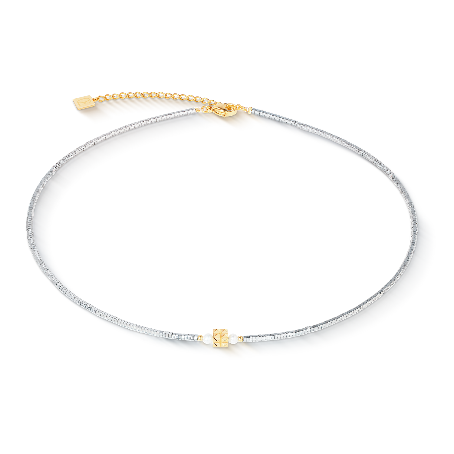 Collana Edge & Grace argento-oro