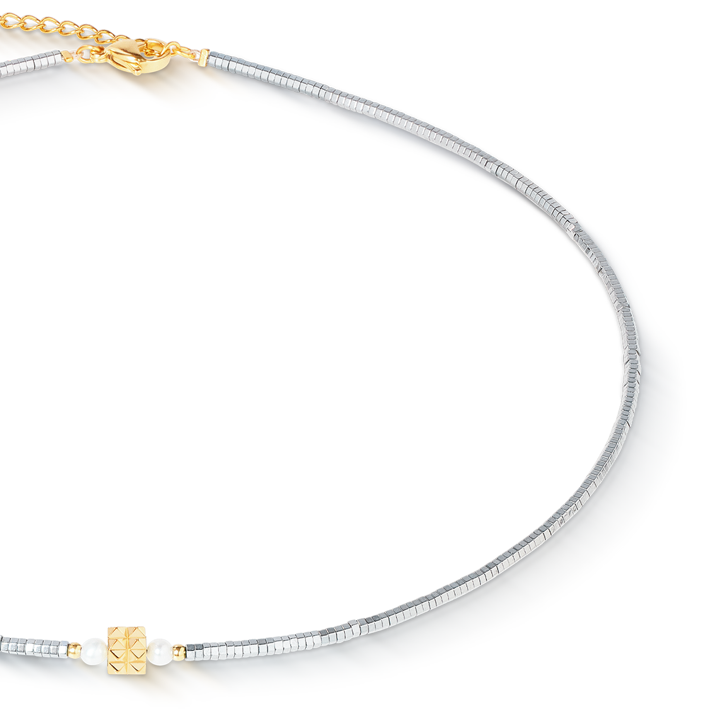 Collana Edge & Grace argento-oro