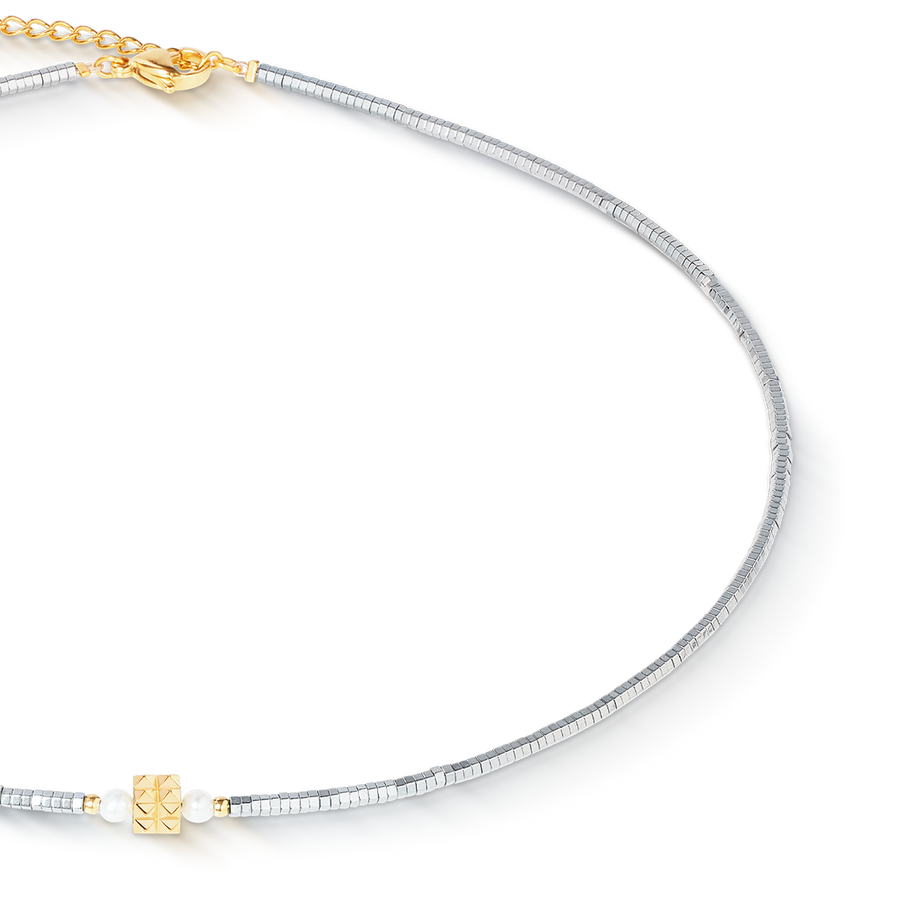 Collana Edge & Grace argento-oro
