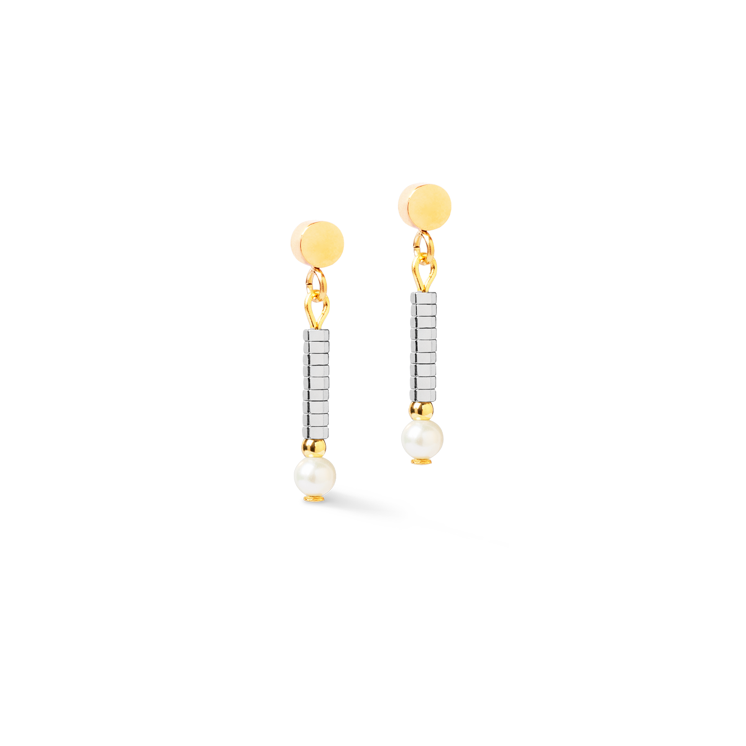 Orecchini Edge & Grace argento-oro