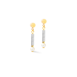 Orecchini Edge & Grace argento-oro