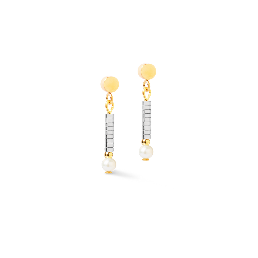 Orecchini Edge & Grace argento-oro