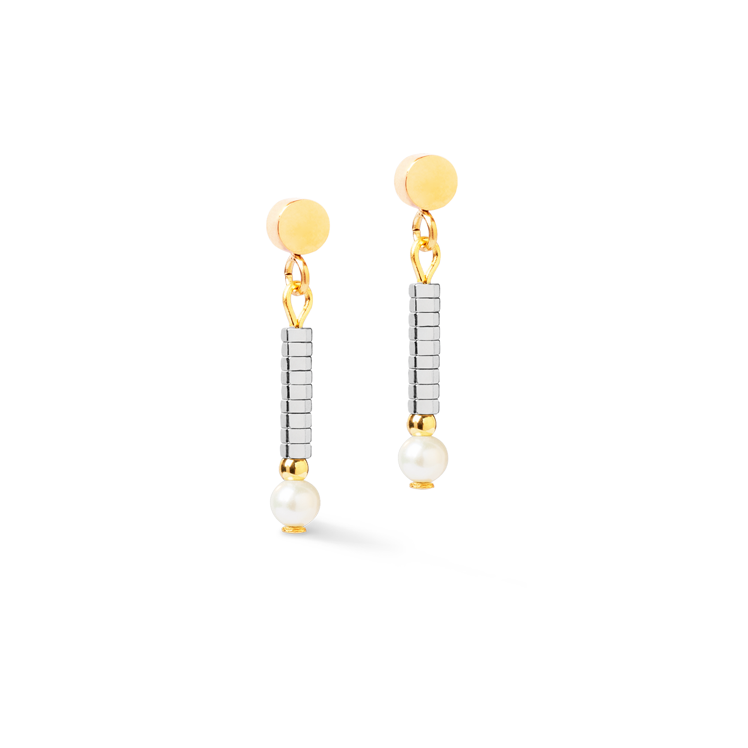 Orecchini Edge & Grace argento-oro