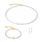 Orecchini Edge & Grace argento-oro