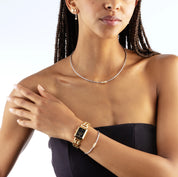 Orecchini Edge & Grace argento-oro