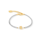 Bracciale Edge & Grace argento-oro