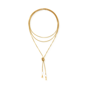 Collana Serene Knot Chain oro