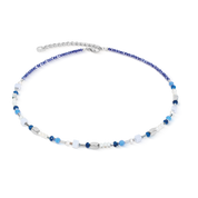 Collana Mosaic Sky argento
