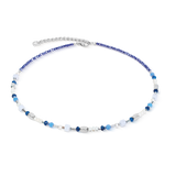 Collana Mosaic Sky argento