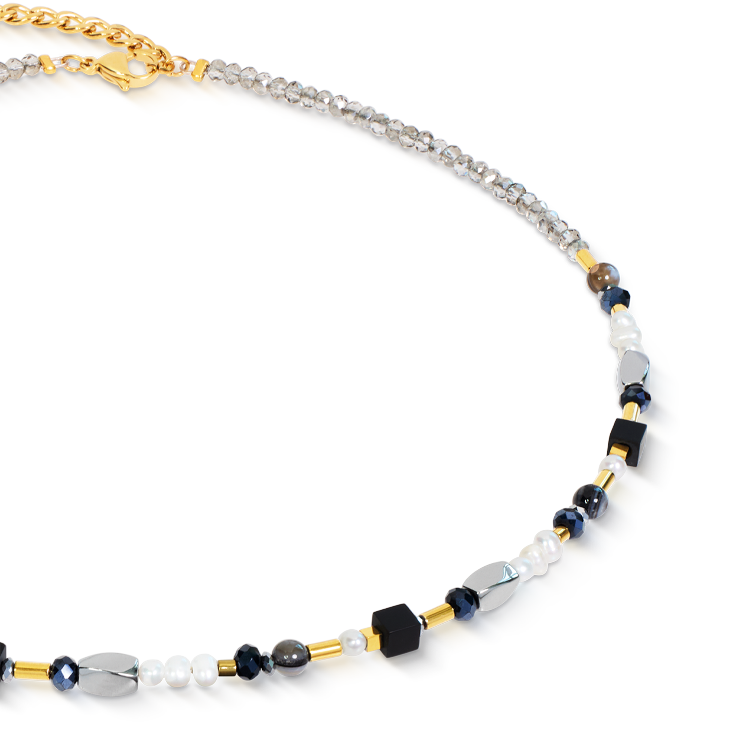 Collana Mosaic Night oro