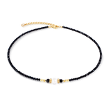 Collana Astoria Noir Pearl oro