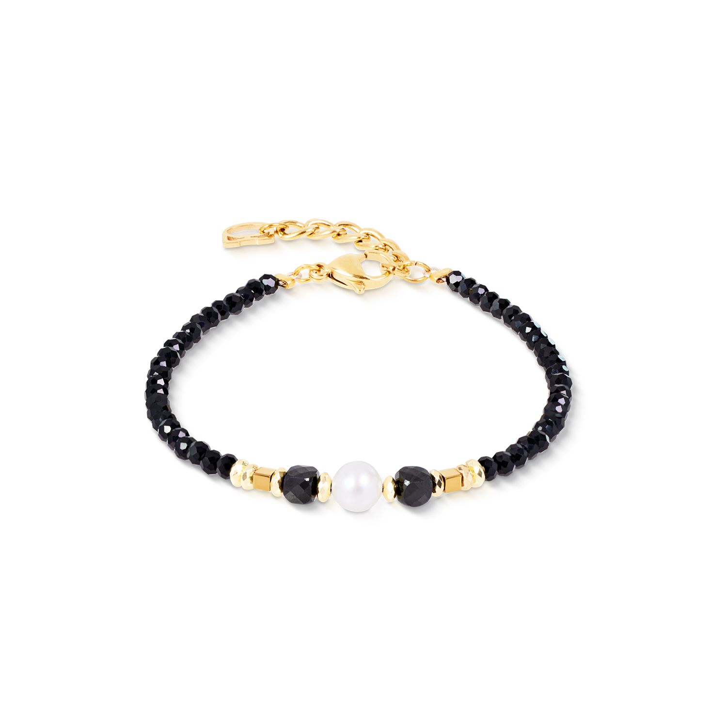 Bracciale Astoria Noir Pearl oro