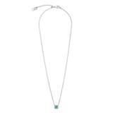 Pietra Di Nascita Dicembre Collana Turchese Argento