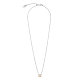 Pietra Di Nascita Giugno Collana Giada Crema Argento