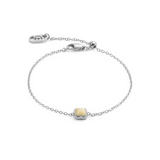 Pietra Di Nascita Novembre Bracciale Citrino Argento
