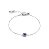 Pietra Di Nascita Settembre Bracciale Lapislazzuli Argento