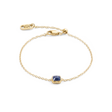 Pietra Di Nascita Settembre Bracciale Lapislazzuli Oro