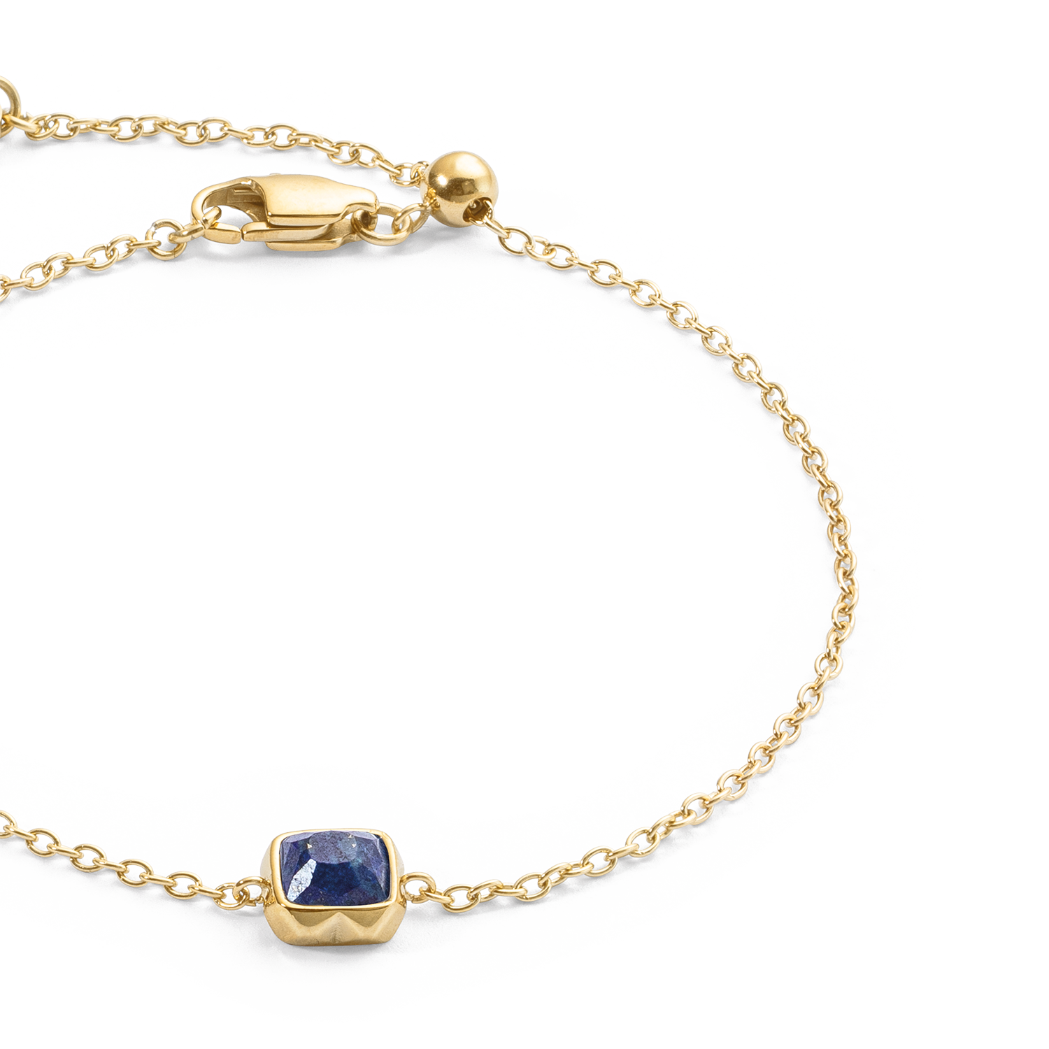 Pietra Di Nascita Settembre Bracciale Lapislazzuli Oro
