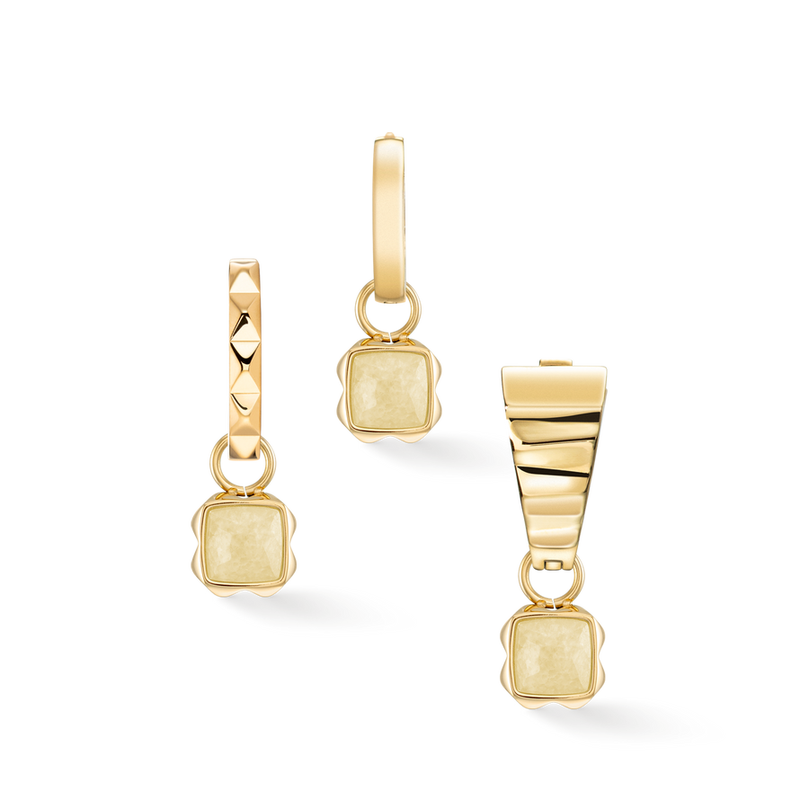 Pietra Di Nascita Novembre Charm Citrino Oro