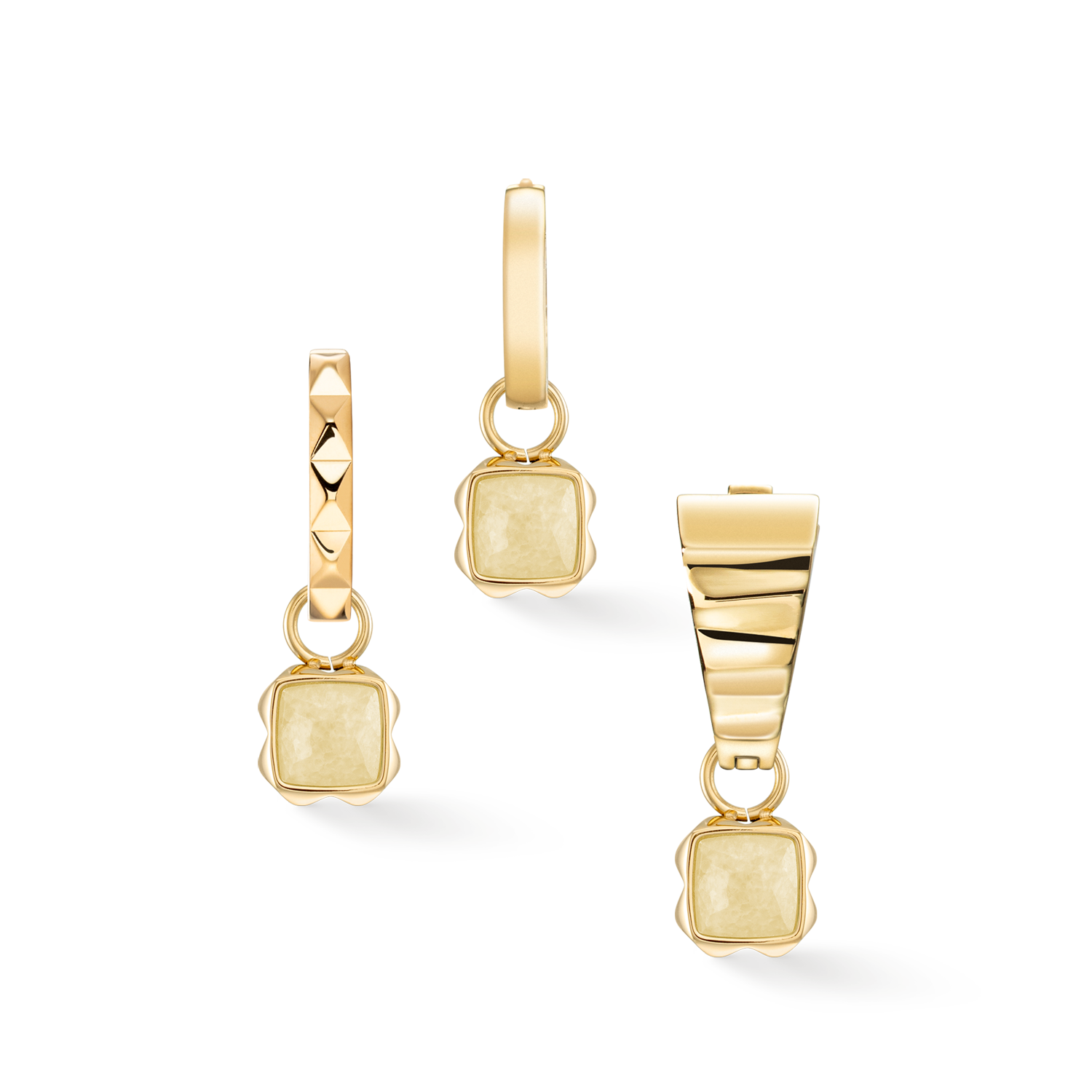 Pietra Di Nascita Novembre Charm Citrino Oro